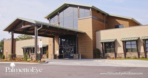 Clean, professional medical spa treatment room with neutral tones at Palmetto Eye & Laser Center in Boiling Springs
